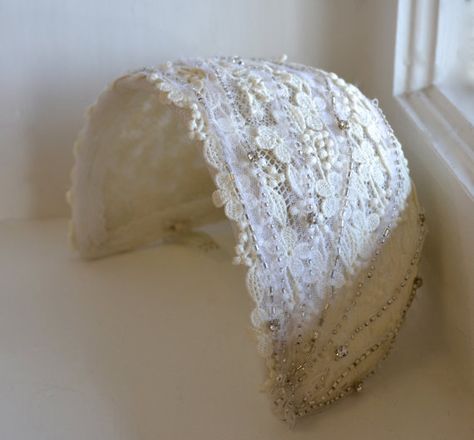 Juliet Veil, Juliet Cap Veil, Lace Headpiece, Juliet Cap, Cap Veil, Girls Hair Bows Diy, Bridal Cap, Veil Lace, Vintage Wedding Photos