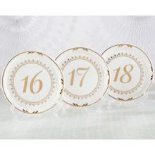 Vintage Wedding Table, Custom Hang Tags, Tea Party Bridal, Gold Table Numbers, Butter Plate, Tea Party Bridal Shower, Table Number Cards, Bread And Butter, Gold Table