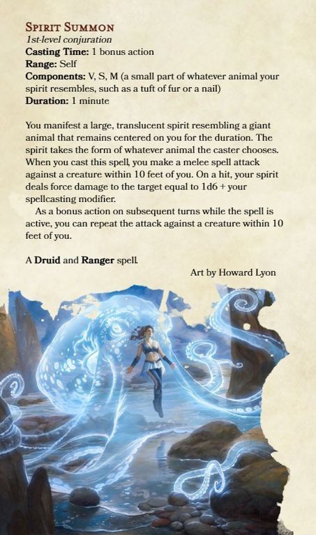 Dragon Summoning Spell, How To Summon Your Spirit Animal, Dnd Wild Shape, How To Summon A Spirit, Spirit Summoning, Homebrew Spells, Spell Ideas, Dnd Spells, Dungeons And Dragons Races