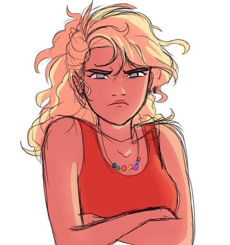 Annabeth Chase, A Drawing, Percy Jackson, A Woman, The Story, Blonde, Fan Art, Fan, Red