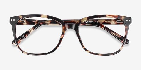 North - Square Tortoise Frame Glasses For Women Glasses Women Fashion Eyeglasses, Glasses For Round Faces, Subtle Cat Eye, Glasses Inspiration, Glasses Trends, Tortoise Glasses, Square Eyeglasses, Eyeglasses Frames For Women, Fashion Eye Glasses