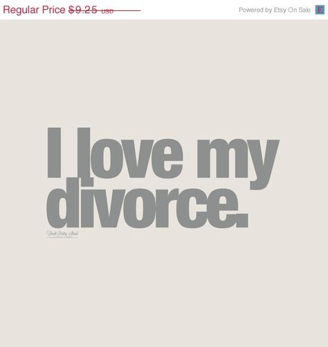 Flour Sack Tea Towel, Gray: I Love My Divorce, Helvetica, Louis C.K. Happily Divorced, Divorced Women, Louis Ck, Love And Healing, Flour Sack Tea Towels, Divorce Humor, Exit Strategy, Single Moms, Gray Towels