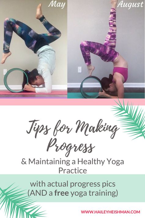 How to make progress & maintain a healthy yoga practice (wherever you are on your journey). Natural Self Care, Healthy Yoga, Yoga Progress, Stomach Muscles, Yoga Wheel, Deep Breathing Exercises, Mindset Tips, Free Yoga, Muscle Relaxer