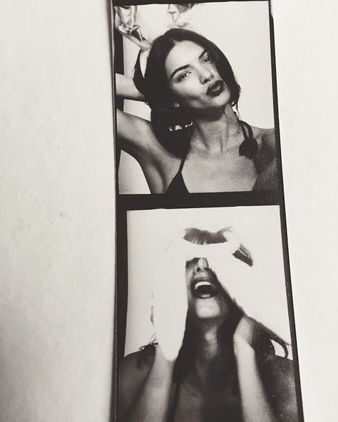 Kendall Jenner PARIS photobooth Kendall Jenner Aesthetic, Stile Kendall Jenner, Kendall Jenner Instagram, Jenner Girls, Ombré Hair, King Kylie, Brooke Shields, Kendall Jenner Outfits, Kendall And Kylie Jenner