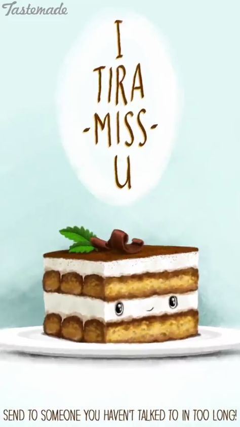 Tiramisu food pun Funny Cute Wallpapers, Funny Food Memes, Punny Puns, Punny Cards, Funny Food Puns, Food Memes, Love Puns, Cute Puns, Cute Words