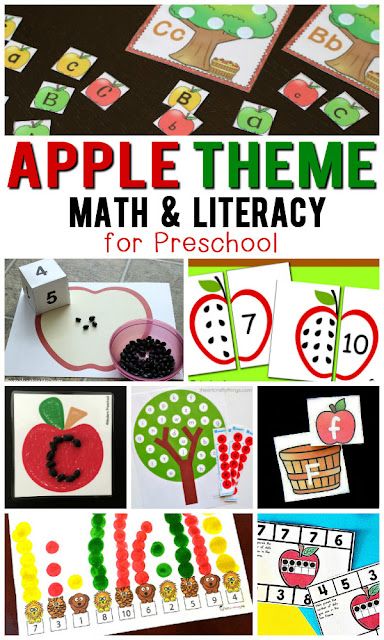 Apple Patterns Do-a-Dot Activity | Totschooling - Toddler, Preschool, Kindergarten Educational Printables Apple Literacy Activities, Apple Songs, Preschool Apple Theme Activities, Apple Literacy, Apple Theme Activities, Preschool Apple Theme, Letter Sorting, Apple Lessons, Apple Math