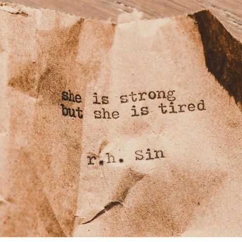 #mondayfeeling #strong #tired  Repost @we_are_hah She Is Tired, Letting People Go, She Is Strong, Nikita Gill, Missing You Quotes, Words Of Wisdom Quotes, Rupi Kaur, True Love Quotes, I Love You Quotes