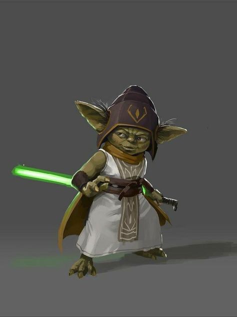 Jedi Concept Art, Star Wars High Republic, D&d Star Wars, Yoda Species, Jedi Temple, High Republic, Edge Of The Empire, Mara Jade, Star Wars Species