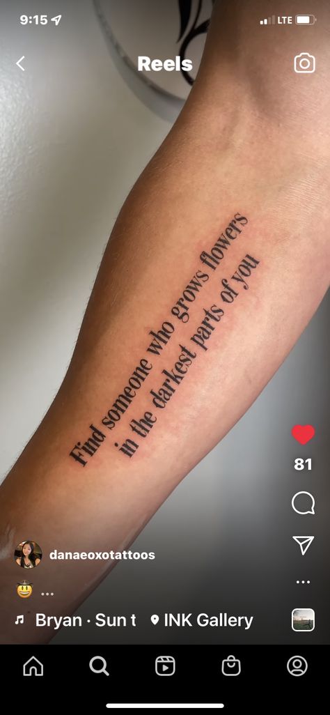 Tattoo Ideas Female Zach Bryan, Zach Bryan Tattoos For Men, Western Tattoos For Women Forearm, Alan Jackson Tattoo, Country Lyrics Tattoo, Zach Bryan Matching Tattoos, Zach Bryan Tattoo Men, Zach Bryan Song Quotes Tattoos, Zach Bryan Tattoo Ideas Fear And Fridays