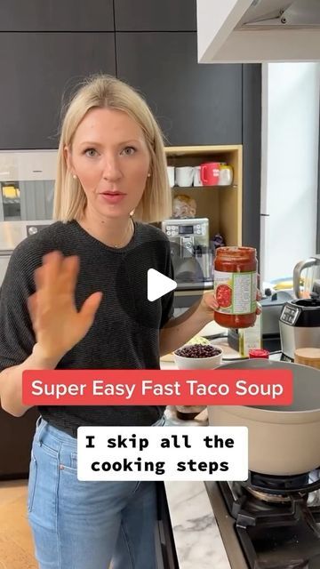 Abbey Sharp-Dietitian Youtuber on Instagram: "This taco soup is so quick and easy while still being delicious it’s one of my weeknight staples. Oh plus it has protein, healthy fats, and fiber. 😛 . . . . . . #easydinner #tacosoup #hungercrushingcombo #dietitiansofinstagram #hcc #souprecipe #healthysoup #soupseason" Abbey Sharp, Soup Season, Taco Soup, February 11, Healthy Soup, Healthy Fats, Easy Dinner, Soup Recipes, Soups