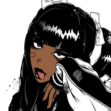 Black Cartoon Characters, Cartoon Wallpaper Iphone, Black Characters, Black Anime Characters, Black Cartoon, Beautiful Dark Art, Black Art Pictures, Afro Art, Cute Profile Pictures