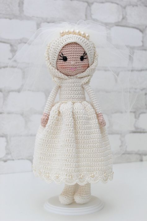 This Tutorials item by HandmadebyAfife has 101 favorites from Etsy shoppers. Ships from United States. Listed on 17 Dec, 2023 Bride With Hijab, Crochet Doll Clothes Free Pattern, Crochet Doll Tutorial, Everyday Clothes, Bride Dolls, Crochet Doll Clothes, Doll Tutorial, Doll Pattern, Crochet Patterns Amigurumi