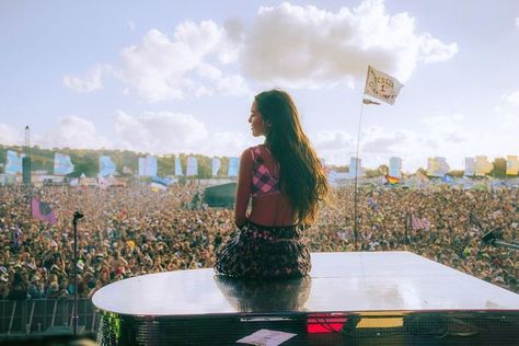 Olivia Rodrigo Performing, Lily Allen, Funny Women, Glastonbury Festival, Important Message, Latest Instagram, Earth Angel, Instagram Girls, Her World