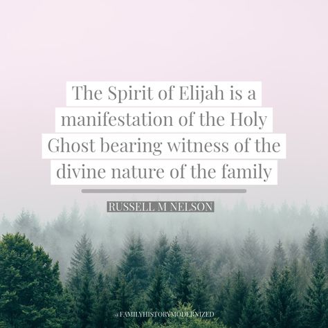 Spirit Of Elijah, Temple And Family History, Temple Marriage, Her Loss, Divine Nature, Keeping A Journal, Family Search, Holy Ghost, July 3