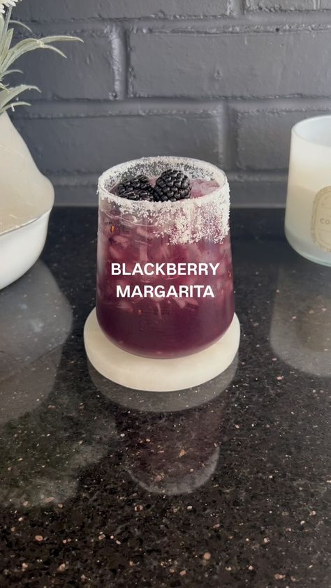 BLACKBERRY MARGARITA Have you tried this yet?? The yummiest of the margaritas that I’ve had! #blackberries #margaritatime… | Instagram Blackberry Margarita Smash, Blackberry Margarita, Specialty Cocktails, Wedding Drinks, Specialty Cocktail, Beverage Recipes, Boozy Drinks, Drinks Alcohol, Mixed Drinks Recipes