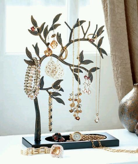 Clay Jewellery Holder, Tree Jewelry Holder, Jewelry Tree Stand, Sculpted Jewelry, Stand Jewelry, Jewellery Holder, Display Jewelry, Tanah Liat, Jewelry Organizer Diy