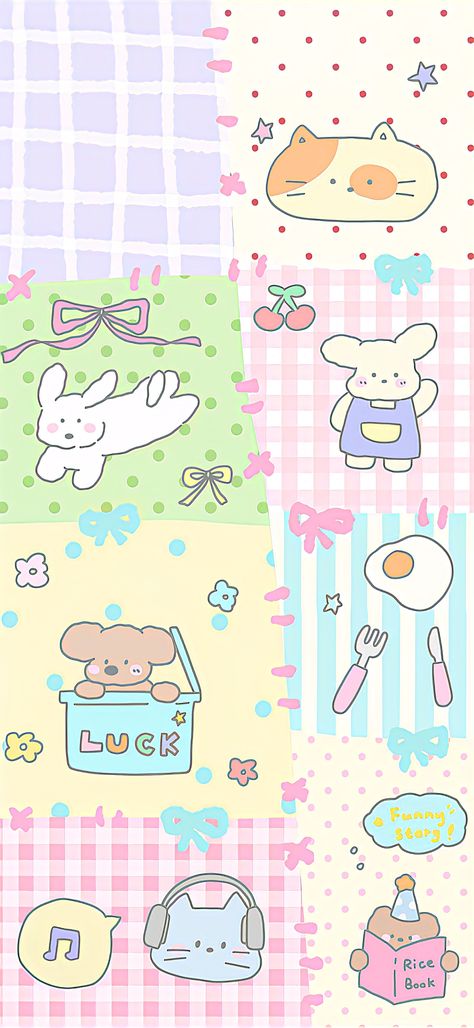 Diy Canvas Art Easy, Kawaii Wallpapers, Halloween Wallpaper Iphone Backgrounds, Bow Wallpaper, Iphone Wallpaper Kawaii, Wallpaper Doodle, Cute Pastel Wallpaper, Halloween Wallpaper Iphone, Cartoon Wallpaper Iphone