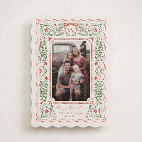 Christmas Cards Photo - NEW 2024 Custom Designs | Minted Minted Christmas Cards, Pretty Christmas Cards, Wedding Christmas Card, Plaid Christmas Card, Paper Sun, Traditional Christmas Cards, Southern Christmas, Unique Holiday Cards, Christmas Holiday Photos