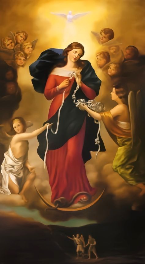 Novena Prayers Catholic, Our Lady Of Knock, Our Lady Undoer Of Knots, Christian Spirituality, Sea Biscuit, Queen Mama, Prayers Catholic, Orthodox Prayers, Novena Prayers