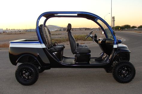 https://flic.kr/p/j6WxHF | CUSTOM GEM CAR USED GEM CAR FOR SALE Innovation Motorsports www.innovationmotorsports.com | Custom lifted GEM Car #innovationmotorsports Gem Electric Car, Gem Cars, Golf Buggy, Best Electric Scooter, Custom Golf Carts, Electric Trike, Electric Golf Cart, Reverse Trike, Golf Car