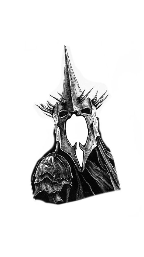 Star Wars Tattoo Stencil, Eye Of Sauron Tattoo, Nazgul Tattoo, Lotr Sleeve, Otto Tattoo, Gandalf Tattoo, Breaking Bad Tattoo, Lotr Tattoo, Witch King