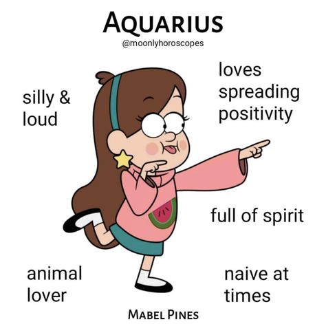 Aquarius Spirit Animal, Libra And Sagittarius, Aquarius Love, Everything Is Blue, Mabel Pines, Air Signs, Power Colors, Zodiac Art, Personality Traits