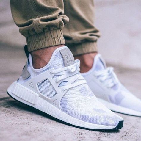 Adidas NMD XR1 White Duck Camo #sleek, #sneakers, #style Shoes Types, Nmd Adidas, Nmd Xr1, Adidas Sweater, Women Flats, Adidas Mens, Adidas Nmd, White Duck, White Ducks