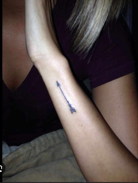 Anchor Tattoo Wrist, Arrow Forearm Tattoo, Arrow Tattoo On Wrist, Tattoo Arrow, Arrow Tattoos For Women, Small Arrow Tattoos, Dragons Tattoo, Arrow Tattoo Design, Dragon Tattoo For Women