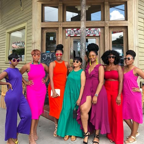 All Of The Reasons Why Every Black Woman You Know Was At ESSENCE Fest 2018 Essence Fest, Chiffon Outfit, Festival Planning, Outfit Ideas For Black Women, Festival Dresses, Birthday Vibes, Essence Festival, Trendy Outfit Ideas, Fest Outfits