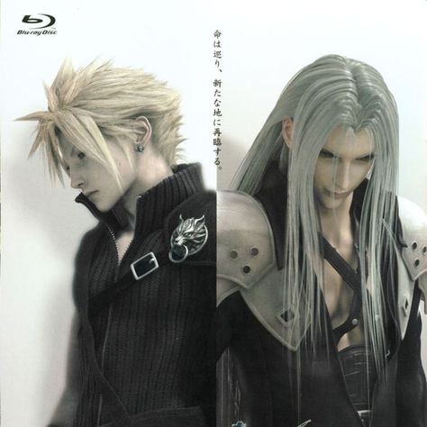 Sephiroth Icon, Final Fantasy Sephiroth, Final Fantasy Cloud, Final Fantasy Collection, Advent Children, Final Fantasy Art, Cloud Strife, Final Fantasy Vii, White Hair