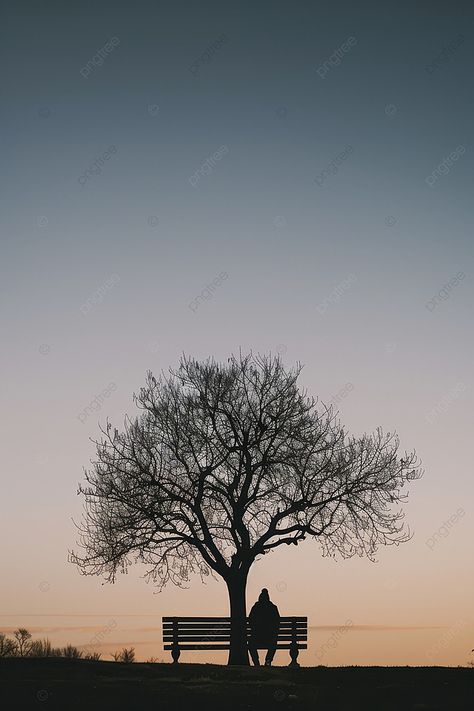 Download this HD wallpaper of Silhouette Of A Dead Tree And Person Sitting On Bench With Blue Sky Background. You can download more Silhouette Of A Dead Tree And Person Sitting On Bench With Blue Sky Background, Silhouette, Tree, Person wallpaper photos for totally free and use as phone wallpapers. | 15551813 Person Sitting On Bench, Sky Background Wallpaper, Tree Person, Person Wallpaper, Sitting On Bench, Silhouette Tree, Logo Cloud, Dead Tree, Intro Youtube