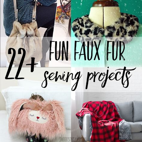 faux fur sewing projects download Fur Sewing Projects, Rabbit Fur Diy, Fur Projects, Modern Sewing Projects, Winter Sewing Projects, Ideas For Sewing, Winter Sewing, Are Ideas, Fabric Crafts Diy