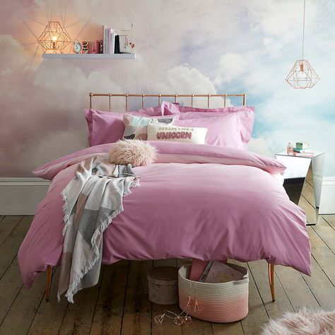 Dreamscape Clouds Wall Mural | Dunelm Clouds Wall Mural, Cloud Bedroom, Beach House Room, Feature Wall Bedroom, Girl Bedroom Walls, Cloud Design, Bedroom Murals, Relaxing Bedroom, Clouds Design