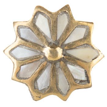 Brass & Pearl Flower Knob Petal Door Knobs, Mother Of Pearl Cabinet, Gold Knobs, Drawer Pulls And Knobs, Brass Cabinet Knob, Brass Drawer Pulls, Brass Knobs, Dresser Knobs, Knobs And Handles