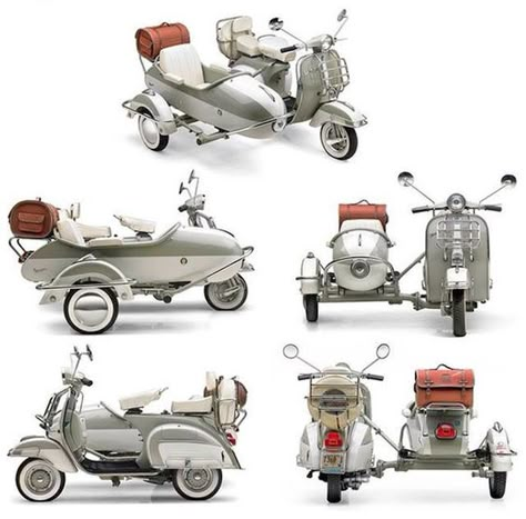 Category: Vehicles - GRAND VOYAGE ITALY Vespa Sidecar, Fabrikasi Logam, Vespa Bike, Custom Vespa, Scooters Vespa, Italian Scooter, Classic Vespa, Vintage Vespa, Motorcycle Sidecar