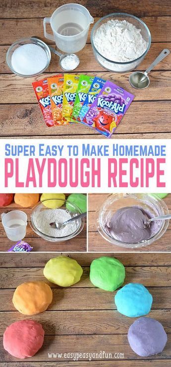 The BEST DIY Edible Playdough Recipes - Learn How To Make Play Doh At Home For Kids & Toddlers! Fun DIY Craft Projects For Children Diy Edible Playdough, Edible Playdough Recipes, Easy Homemade Playdough, Edible Play Dough Recipe, Easy Homemade Playdough Recipe, Edible Playdough, Diy Playdough, Homemade Playdough Recipe, Crafts To Do At Home