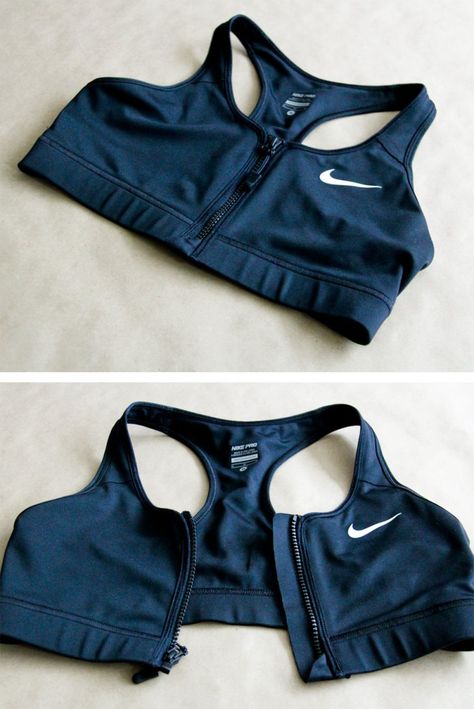 for the love of Nike / cool zipper bra! Workout Outfits For Women, Sport Bras, Diy Vetement, Workout Attire, Workout Outfit, Sporty Outfits, Sport Bh, Athletic Outfits, Sport Wear