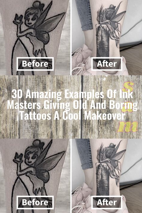 Makeover Before And After, Spotlight Stories, Old Tattoos, Funny Story, Ink Master, Tattoo Cover-up, Up Tattoos, Cover Up Tattoos, Random Acts Of Kindness