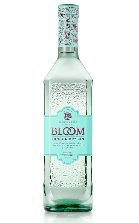 Gin Collection, Bloom Gin, Cocktail Illustration, Gin Brands, Best Gin, Gin Drinks, London Dry Gin, Bottle Wall, Gin Bottles