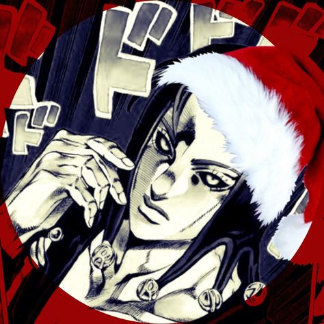 Jojo Christmas Icon, Jojo Christmas, Jojo Pfp, Christmas Pfps, Ball Run, Christmas Icons, Jojo Bizzare Adventure, Crusades, Jojo Bizarre