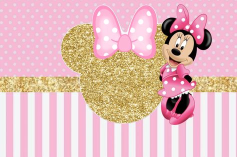 Minnie Golden, Mouse Cake Topper, Minnie Mouse Cake Topper, Minnie Mouse Cake, Mouse Cake, Cake Topper, Cake Toppers, Minnie Mouse, Cake