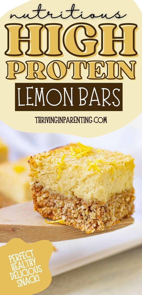 Protein Lemon Bars, Low Carb Snack Bars, Key Lime Pie Bites, Protein Bars Recipe, Lemon Protein, High Protein Low Carb Snacks, Yogurt Parfait Recipe, Healthy Protein Snacks, Protein Bar Recipes