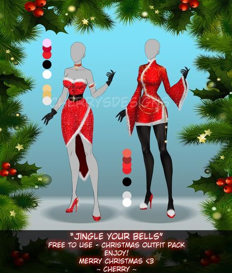 Sketch Outfits, Dog Lockscreen, Christmas Outfit Men, Magical Clothes, Christmas Poses, Puppy Christmas, Xmas Outfits, Anime Christmas, Anime Clothes