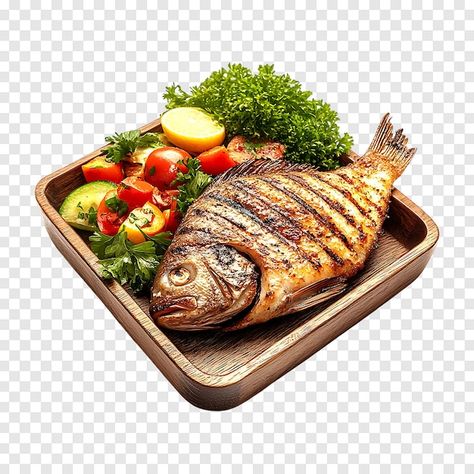 Grilled Tilapia, Tilapia Fish, Seafood Diet, Salad Ingredients, Fresh Vegetables, Clean Recipes, Fresh And Clean, Natural Food, Healthy Cooking