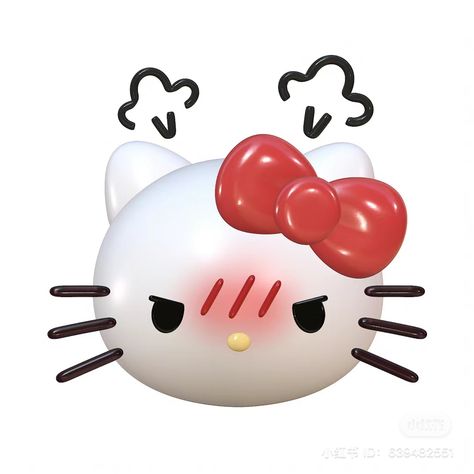 Aesthetic Icon, Hello Kitty, Kitty, Red, White