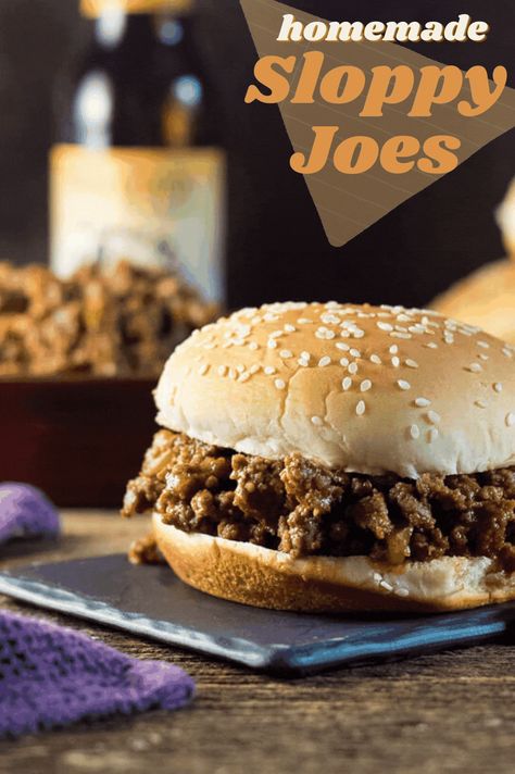 Homemade Manwich, Low Carb Sloppy Joes, Ground Venison Recipes, Slow Cooker Sloppy Joes, Homemade Sloppy Joe Recipe, Loose Meat Sandwiches, Homemade Sloppy Joes, Low Carb Maven, Joe Recipe