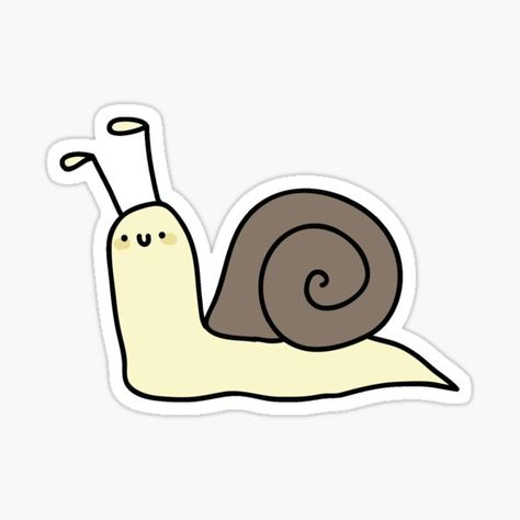 Snail Sticker, Secret Santa, Sticker Design, Decorate Laptops, Kiss Cut, Vinyl Decal Stickers, Vinyl Sticker, Vinyl Decal, Water Resistant