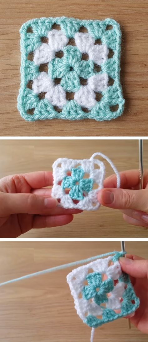 Today we are going to look at one of the most basic projects out there. Cross square is one of the first squares that a lot of people make. However, basic projects tend to be one of the most beautiful ones after you make them after mastering the art of the crocheting. The same old… Read More Crochet Super Easy Cross Square Chunky Crochet Granny Square, Corchetes Ideas, Granny Square Patterns, Crochet A Granny Square, Crochet Granny Square Tutorial, Cross Applique, Granny Square Crochet Patterns Free, Beginner Crochet Tutorial, Easy Cross