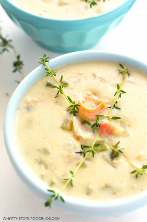 Gluten Free Clam Chowder, Rhode Island Clam Chowder, Best Clam Chowder Recipe, Clam Chowder Recipe, New England Clam Chowder, What The Fork, Hormel Recipes, Soup Dish, Chowder Recipe