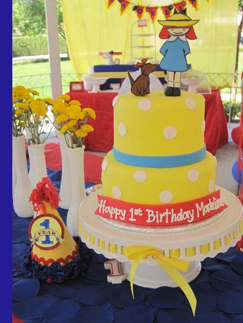 Madeline Birthday Cake, Madeline Party, Happy 1st Birthdays, For My Daughter, Kids Events, Oui Oui, Celebration Party, 5th Birthday, Themed Cakes